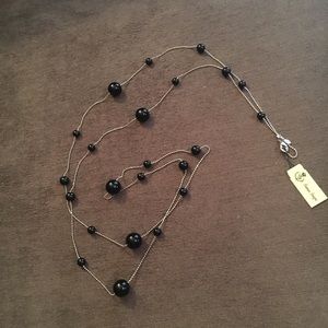Beaded chain necklace